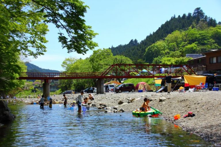 川　キャンプ