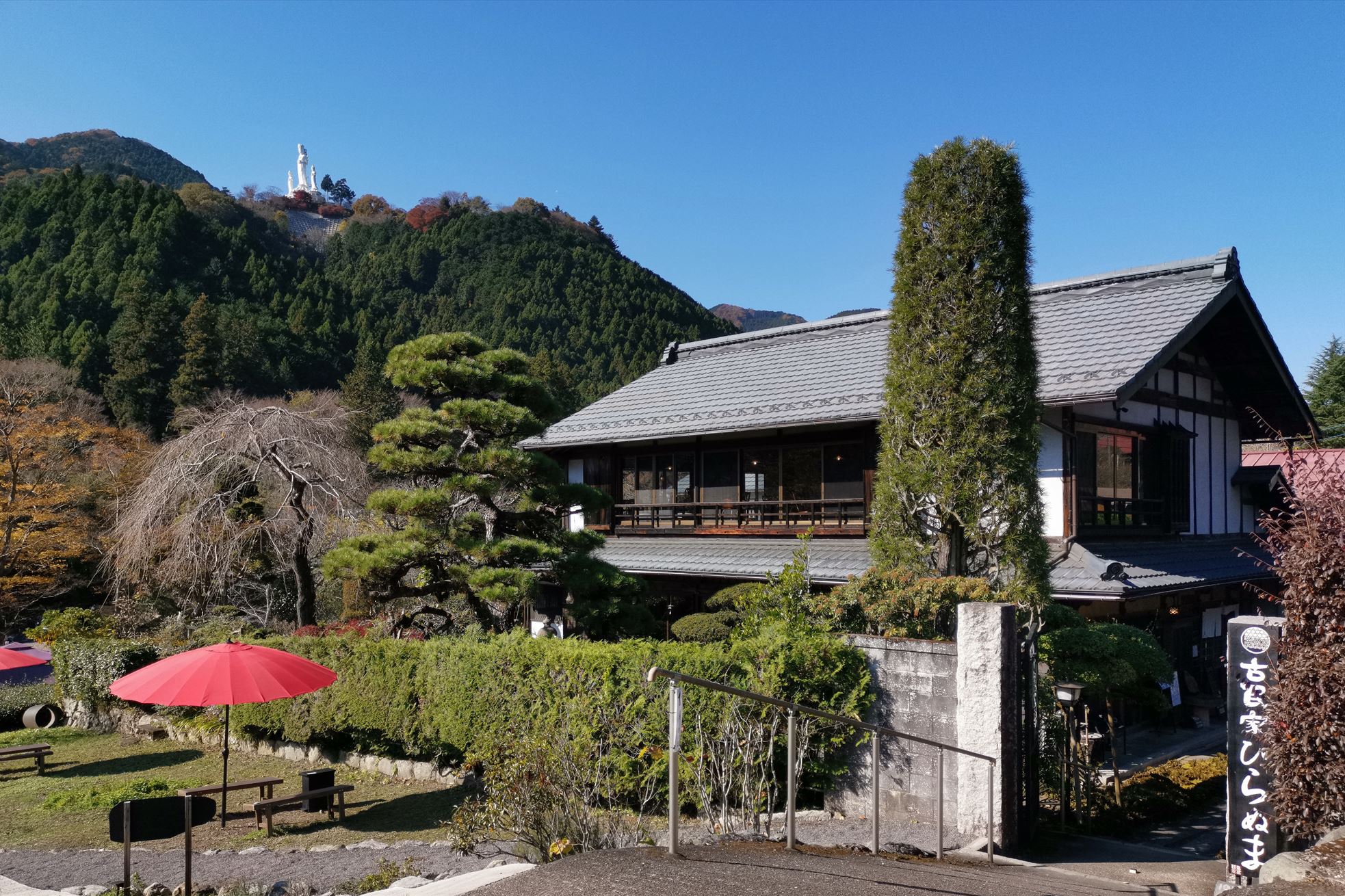 古民家ひらぬまの外観